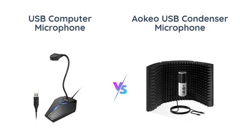 USB mic comparison 